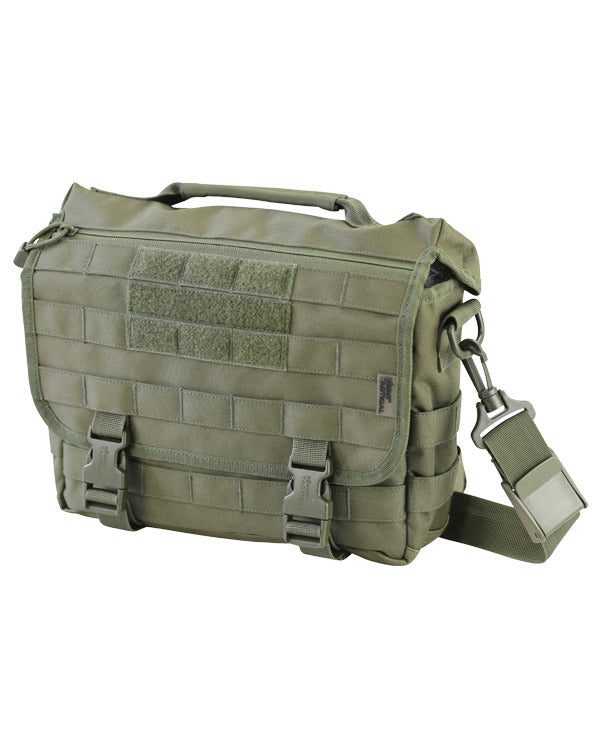 Kombat UK Small Messenger Bag 10 Litre Olive Green The Back Alley Army Store