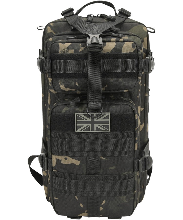 Kombat UK Stealth Pack 25ltr BTP Black The Back Alley Army Store
