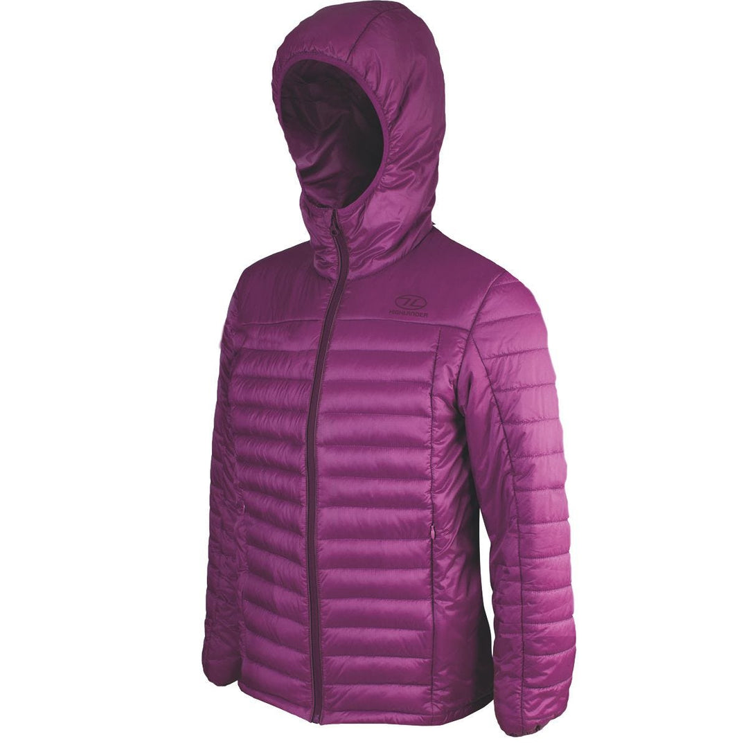 Highlander Women's Barra Insulated Jacket Purple