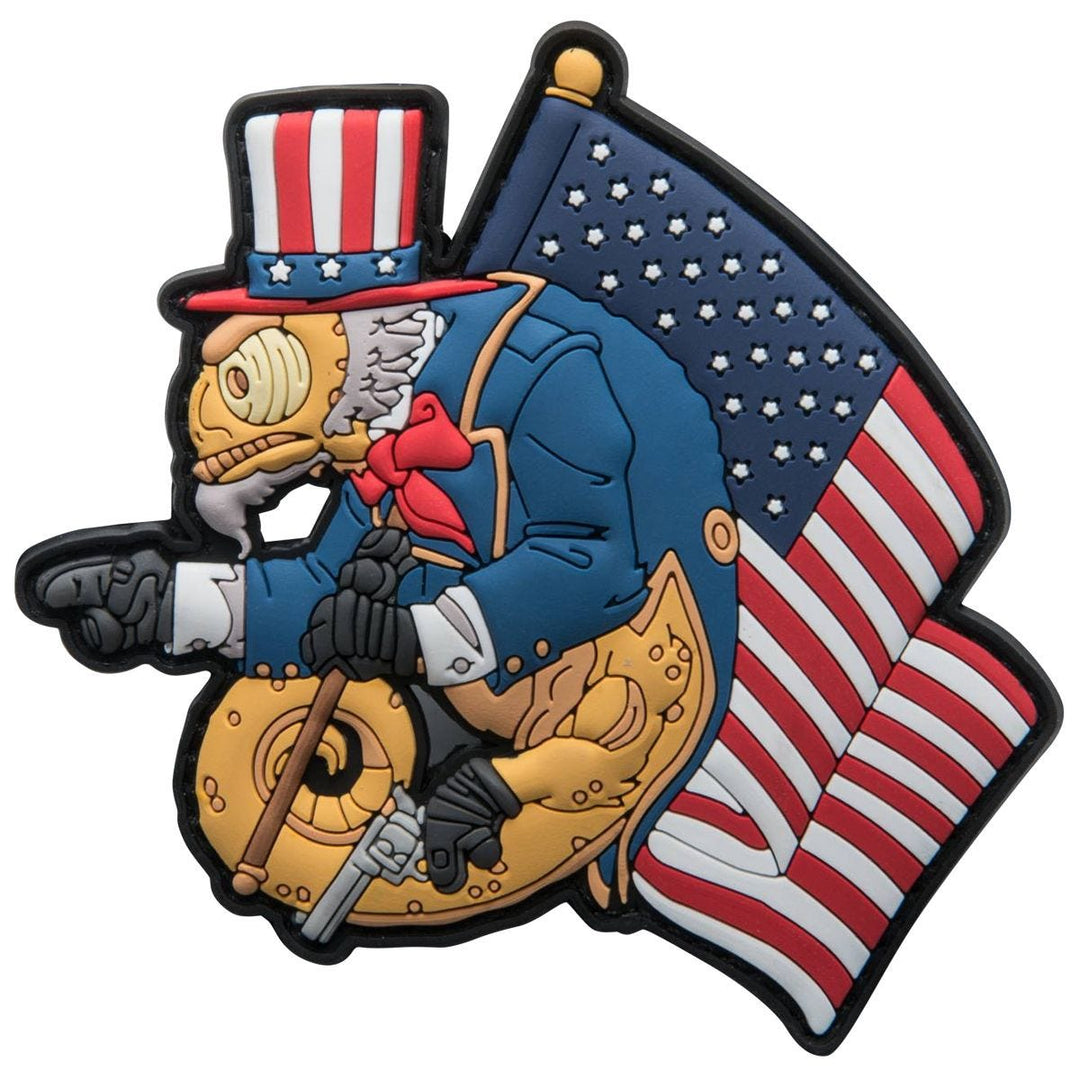 Helikon Chameleon Uncle Cham Operator Patch Yellow / Blue