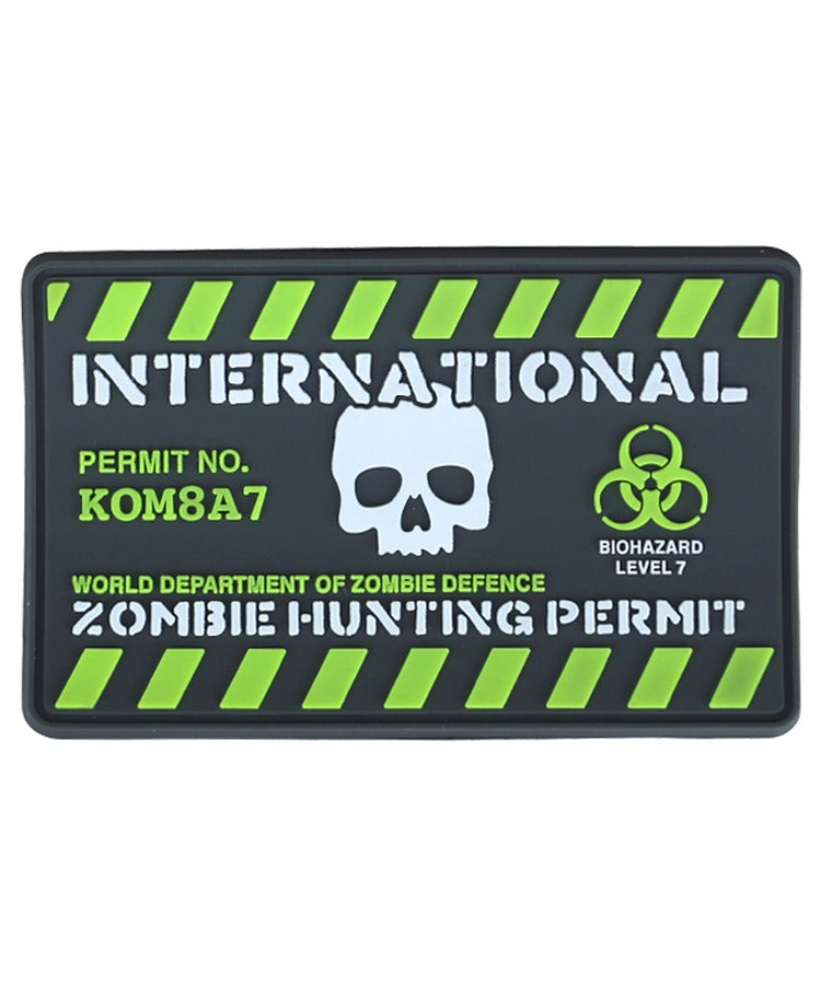 Kombat UK Zombie Hunting Permit Patch