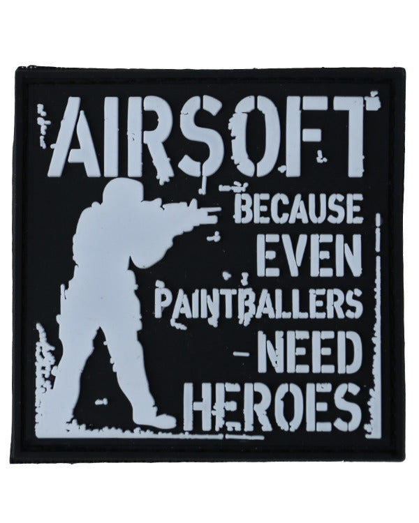 Kombat UK Paintballers Need Heroes Tactical Patch