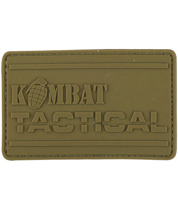 Kombat UK Kombat PVC Tactical Patch - Coyote