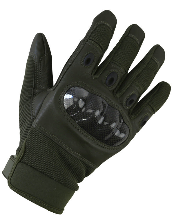 Kombat UK Predator Tactical Gloves - Olive Green