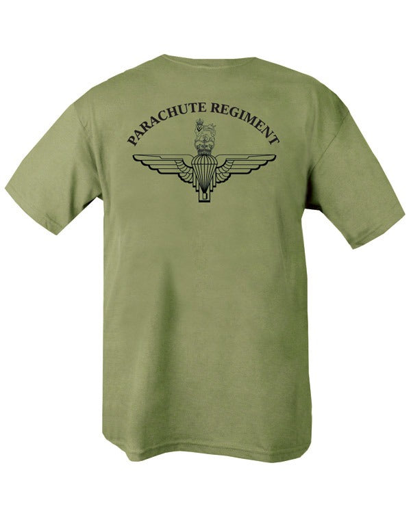 Kombat UK Parachute Regiment T-shirt - Olive Green