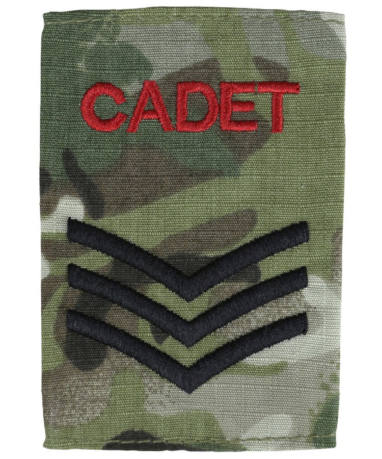 Kombat UK Cadet Rank Slides - Sergeant (pair)
