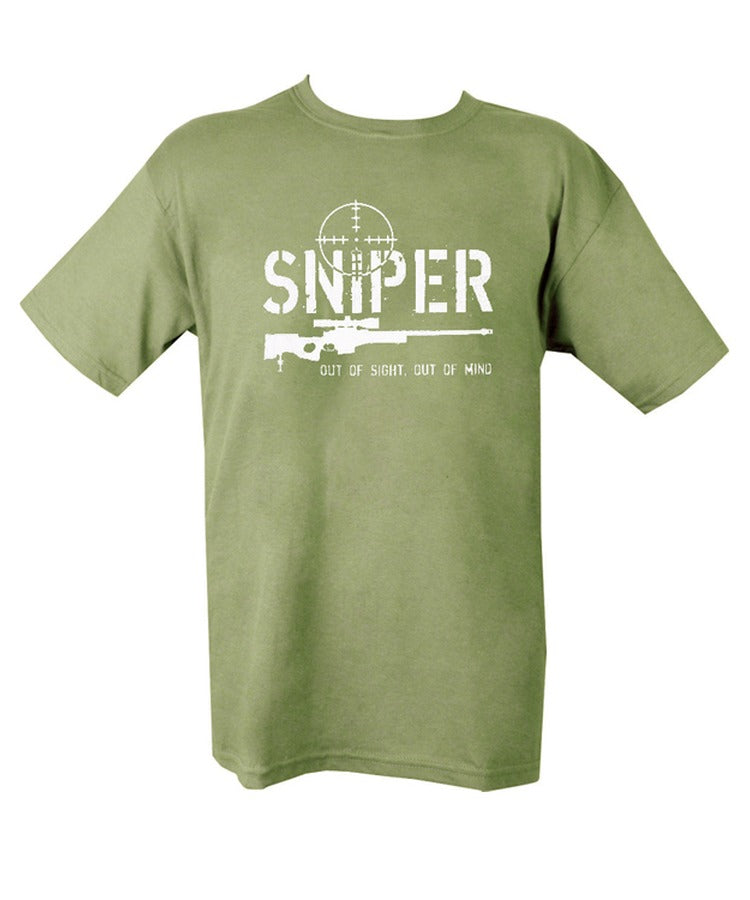Kombat UK Sniper T-shirt - Olive
