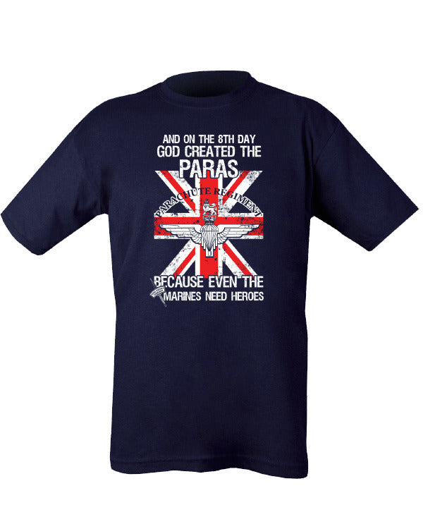 Kombat UK God Created the Paras T-shirt