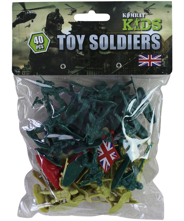Kombat UK Kombat Force Pack of Toy Soldiers (40 pcs)