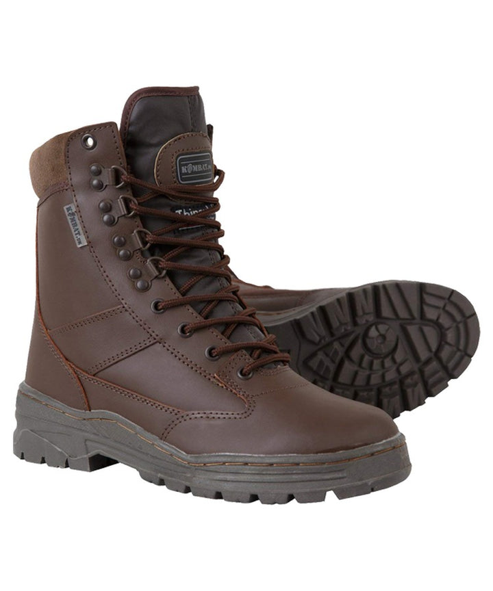 Kombat UK Patrol Boot Leather MOD Brown