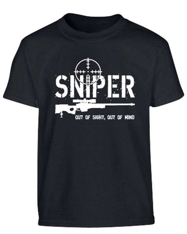 Kombat UK Kids Sniper T-shirt - Black