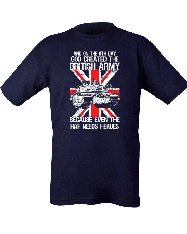 Kombat UK God Created the British Army T-shirt