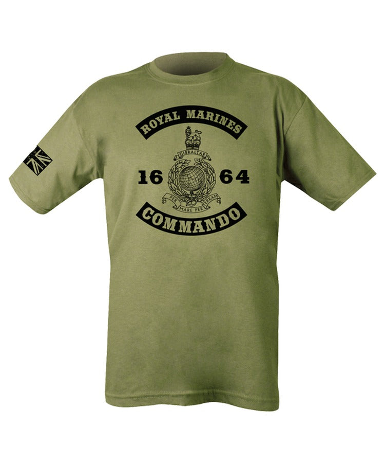 Kombat UK 1664 Commando T-shirt - Olive Green