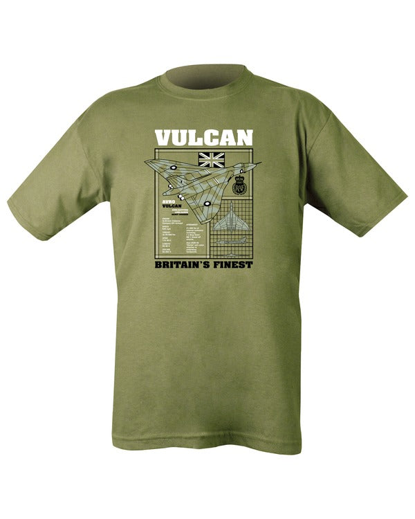 Kombat UK Vulcan T-shirt - Olive Green