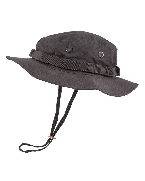 Kombat UK Boonie Hat - US Style Jungle Hat - Black