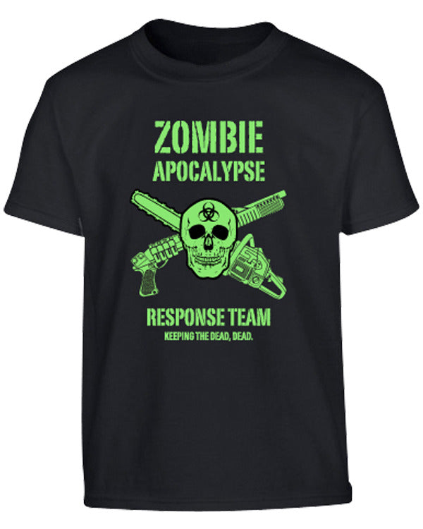 Kombat UK Kids Zombie Apocalypse T-shirt - Black