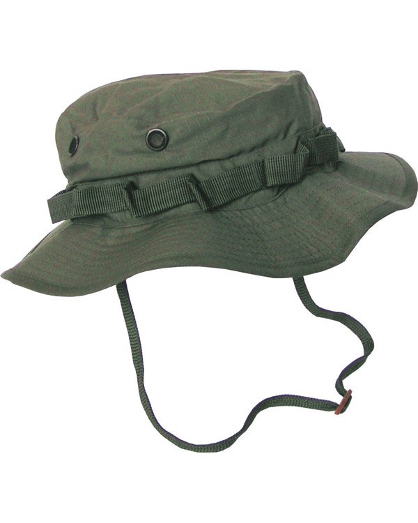 Kombat UK Boonie Hat - US Style Jungle Hat - Olive Green