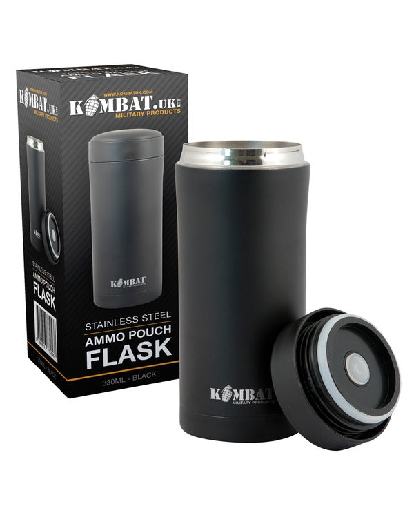 Kombat UK Ammo Pouch Flask - Black