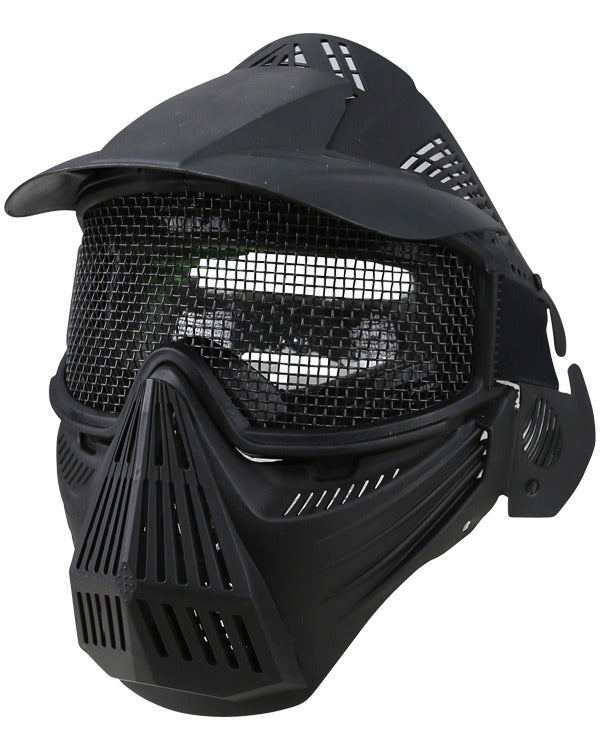 Kombat UK Full Face Mesh Mask - Black