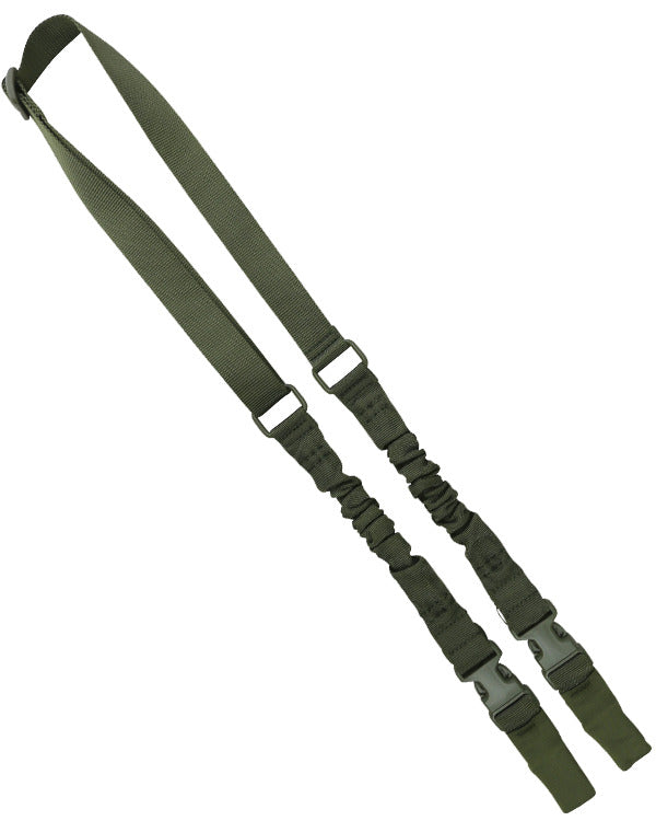 Kombat UK Double Point Bungee Sling - Olive Green