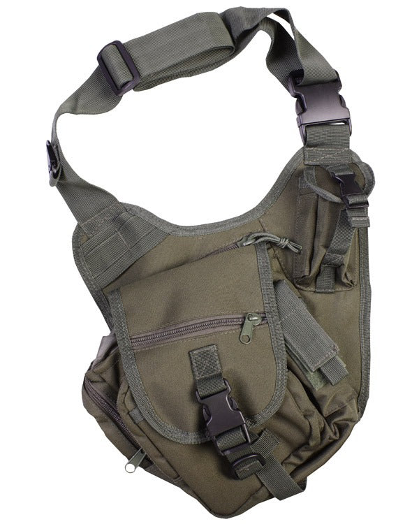Kombat UK Tactical Shoulder Bag 7 Litre - Olive Green