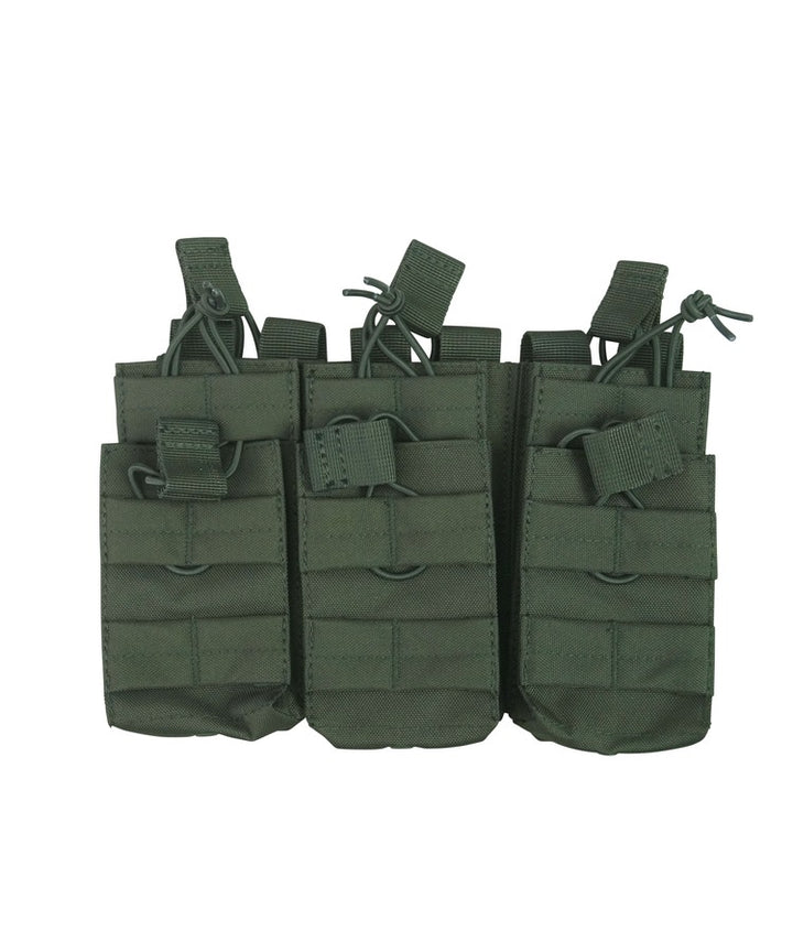Kombat UK Triple Duo Mag Pouch - Olive Green