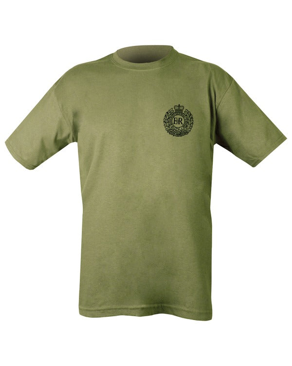 Kombat UK Royal Engineers T-shirt - Olive Green