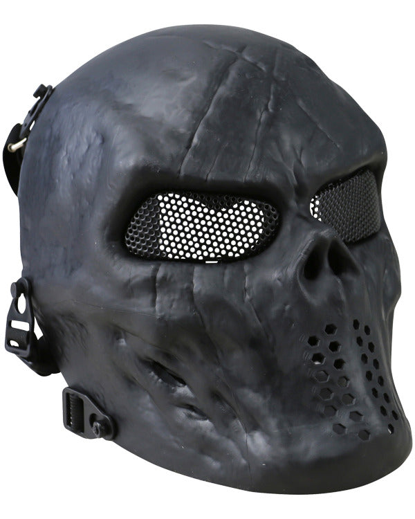 Kombat UK Skull Mesh Mask - Black