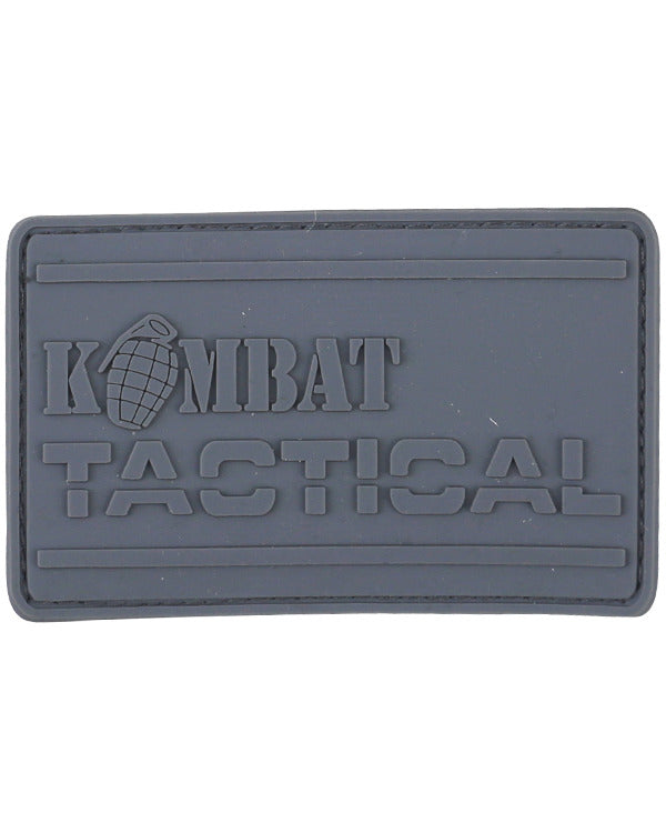 Kombat UK Kombat PVC Tactical Patch - Gunmetal Grey