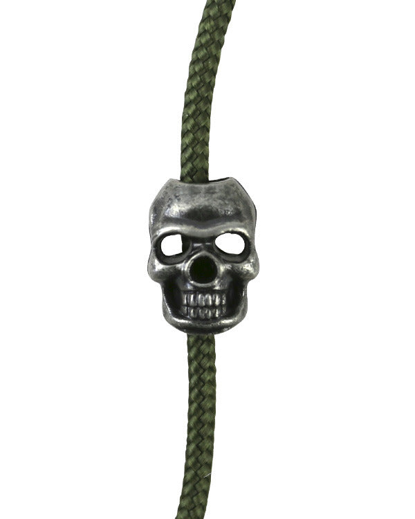 Kombat UK Skull Cord Stoppers - Silver