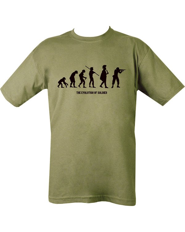 Kombat UK Evolution T-shirt - Olive Green