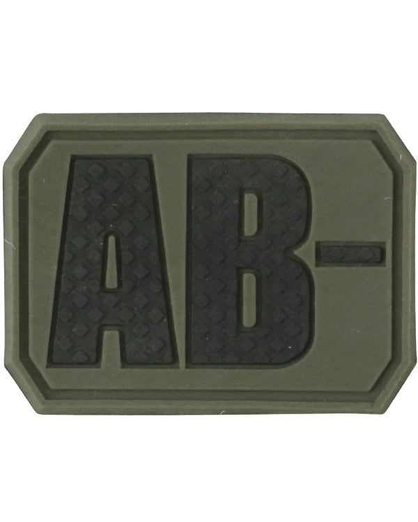 Kombat UK Blood Group Patch - AB- Tactical Patch