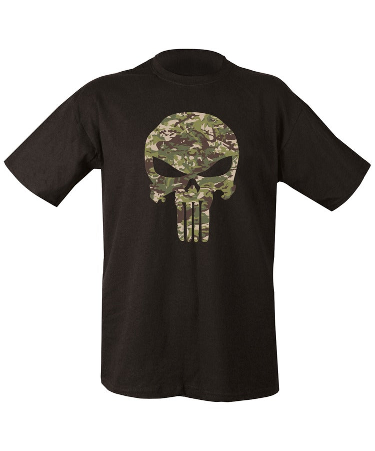Kombat UK Punisher Gun Skull T-shirt - BTP