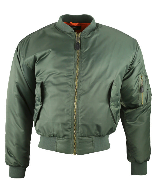 Kombat UK MA1 Bomber Jacket Olive Green – The Back Alley Army Store