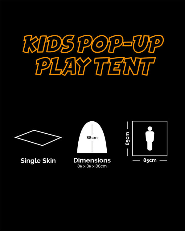 Kombat UK Kids Pop-Up Play Tent - BTP