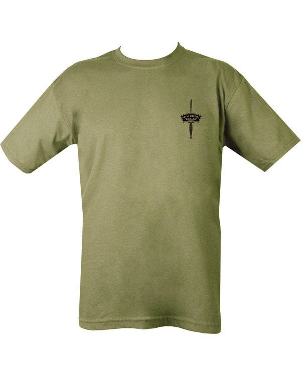 Kombat UK Royal Marines Commando T-shirt - Olive Green