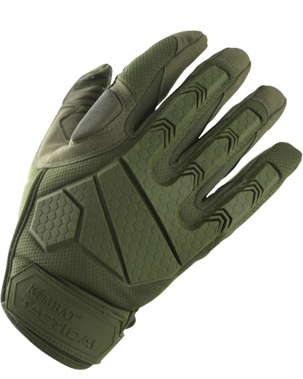 Kombat UK Alpha Tactical Gloves - Olive Green