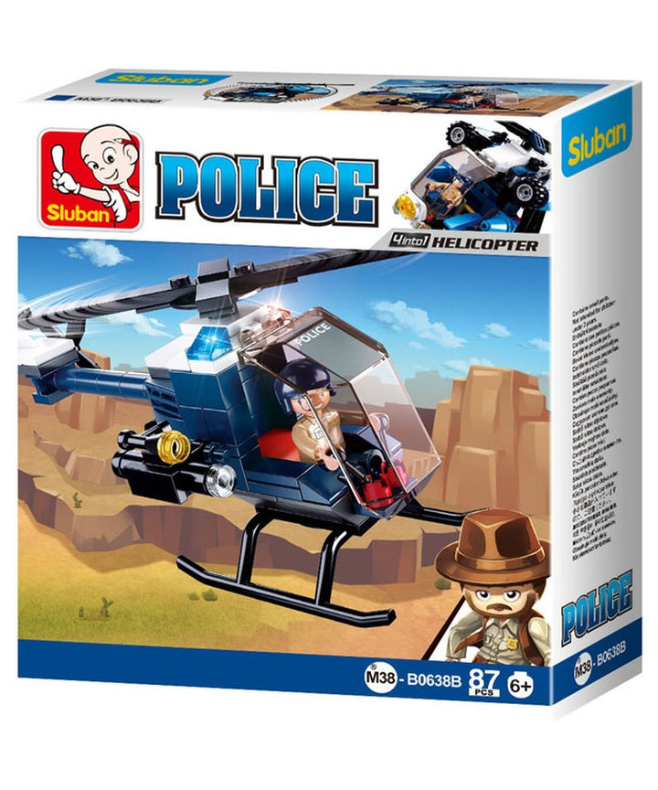 Sluban - B0638B - (Police Helicopter)