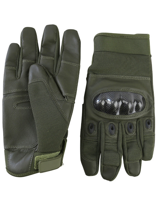 Kombat UK Predator Tactical Gloves - Olive Green