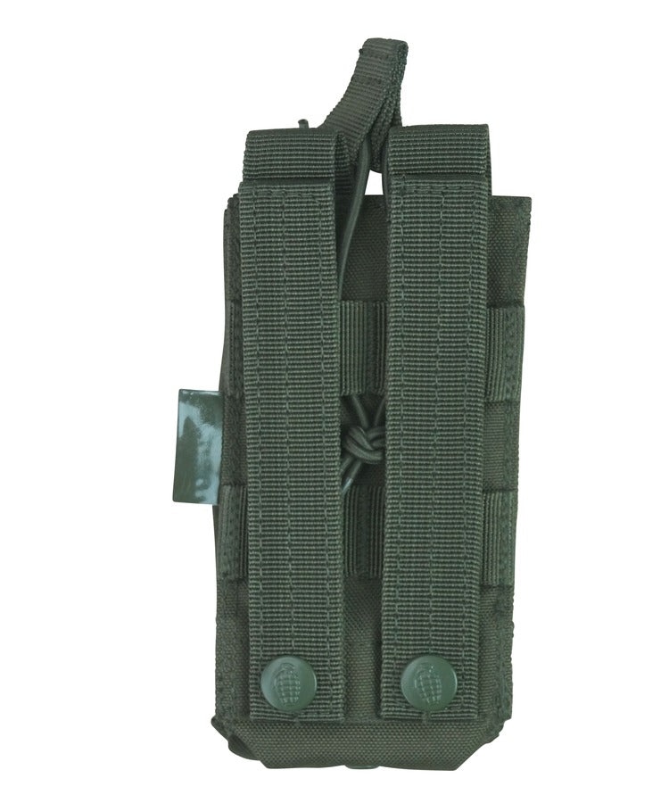 Kombat UK Single Duo Mag Pouch - Olive Green