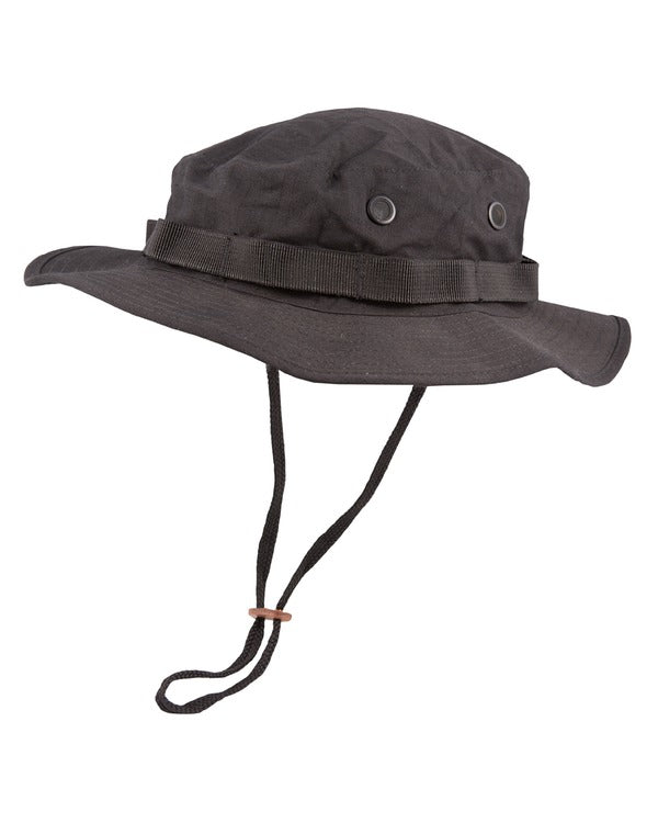 Kombat UK Boonie Hat - US Style Jungle Hat - Black