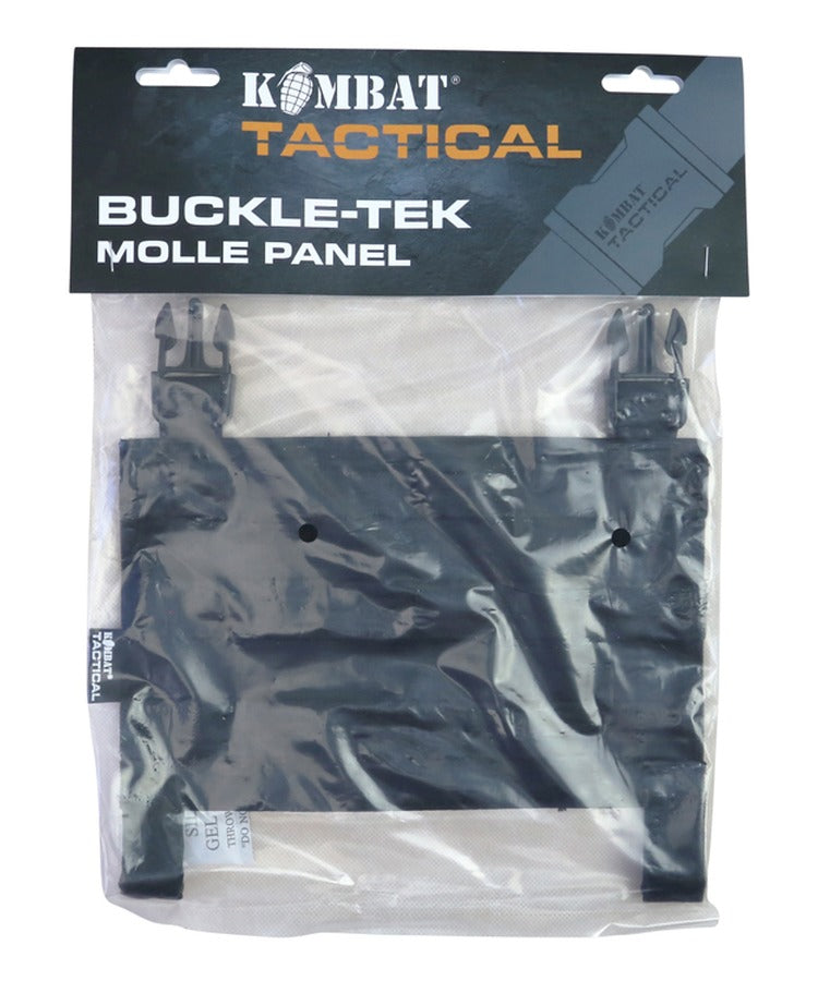 Buckle-Tek MOLLE Panel - Black