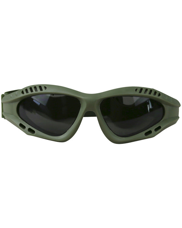 Kombat UK Spec-Ops Glasses - Olive Green