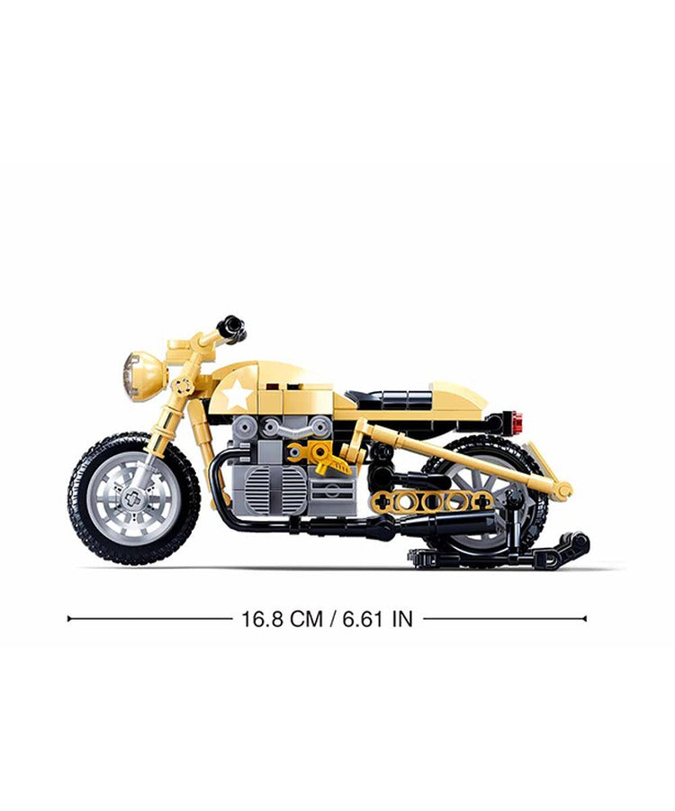 Sluban - B0959 (Military Motorcycle)