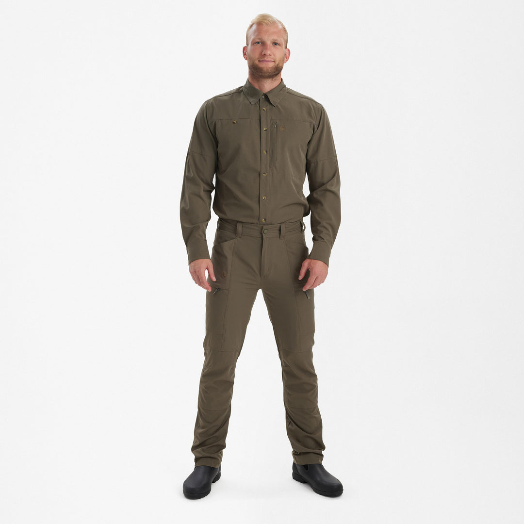 Deerhunter Canopy Trousers Stone Grey