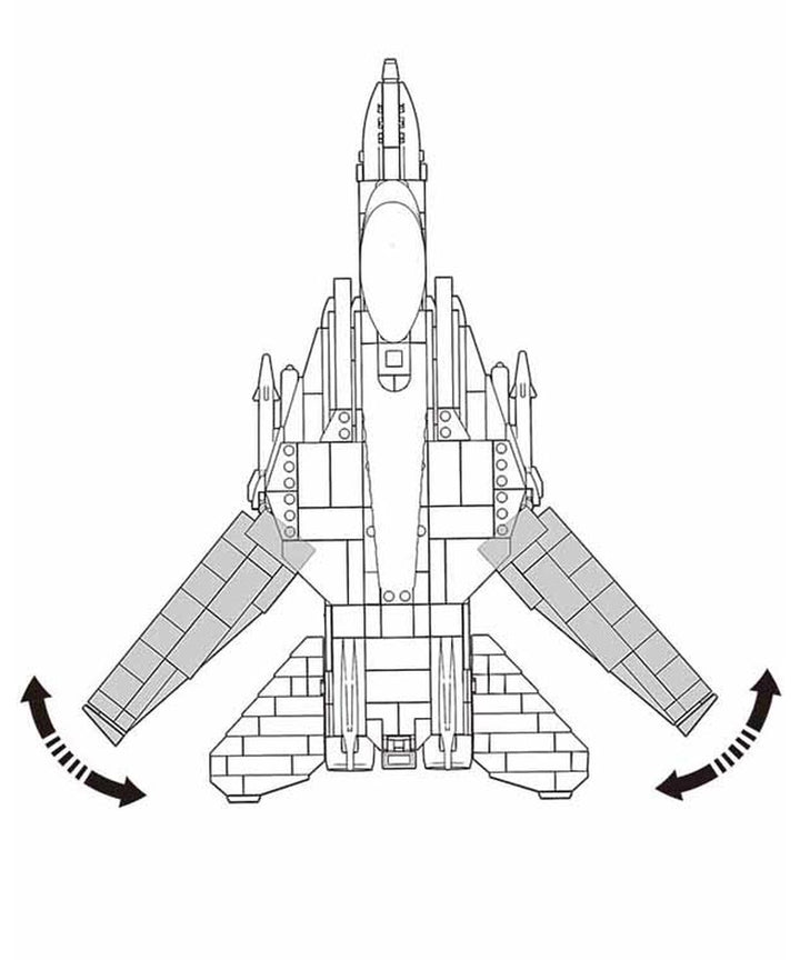 Sluban - B0755 (Modern Fighter Jet)