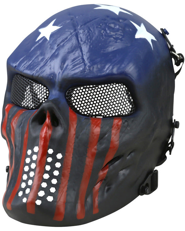 Kombat UK Skull Mesh Mask - USA