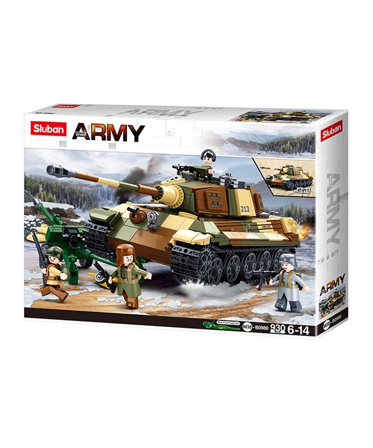 Sluban B0980 King Tiger The Back Alley Army Store