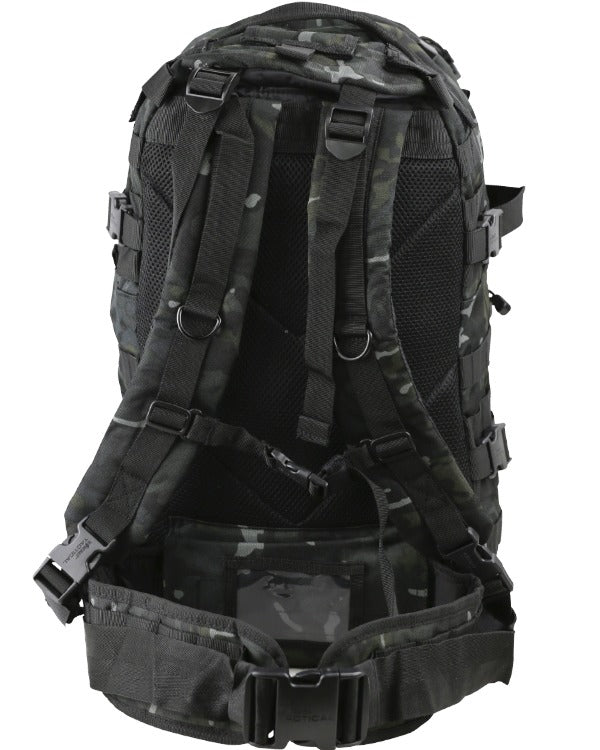 Kombat UK Medium Molle Assault Pack 40 Litre - BTP Black