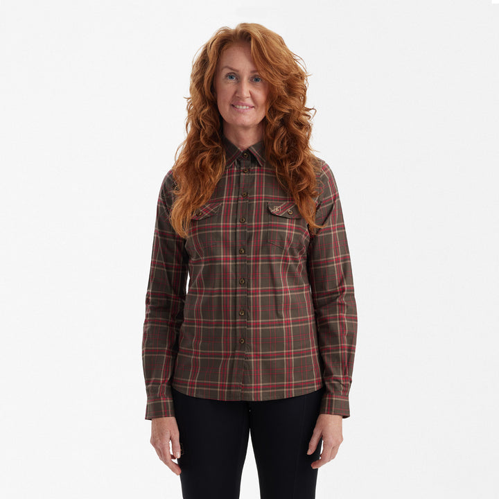 Deerhunter Lady Elena Shirt Green Check